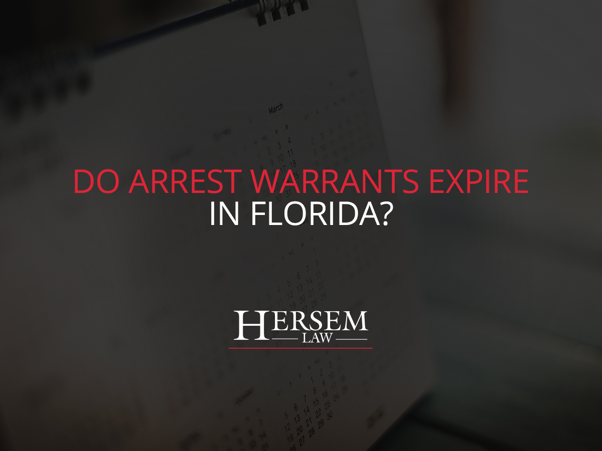Do Arrest Warrants Expire in Florida?