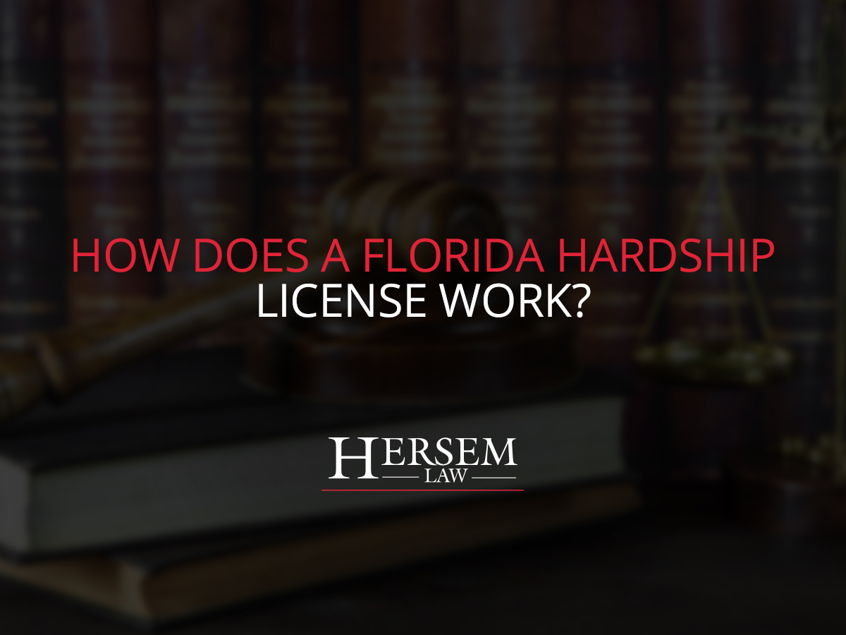 How Does a Florida Hardship License Work?